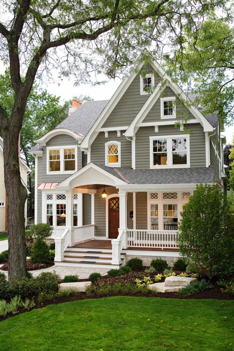 Домик в американском стиле