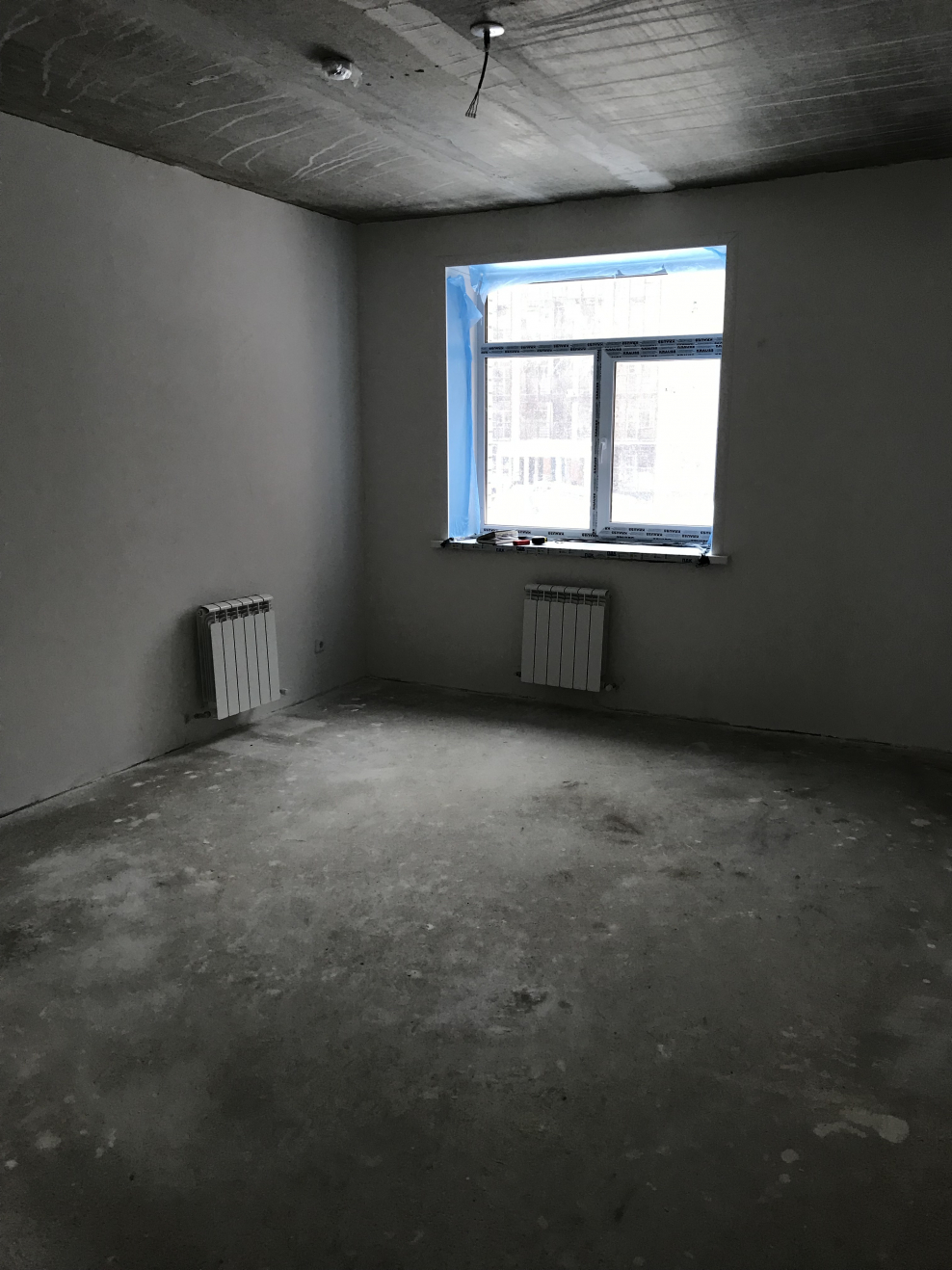 Черновая отделка в панельной новостройке