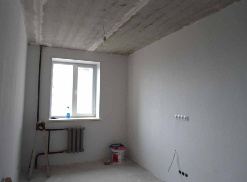 Черновая шпаклевка стен