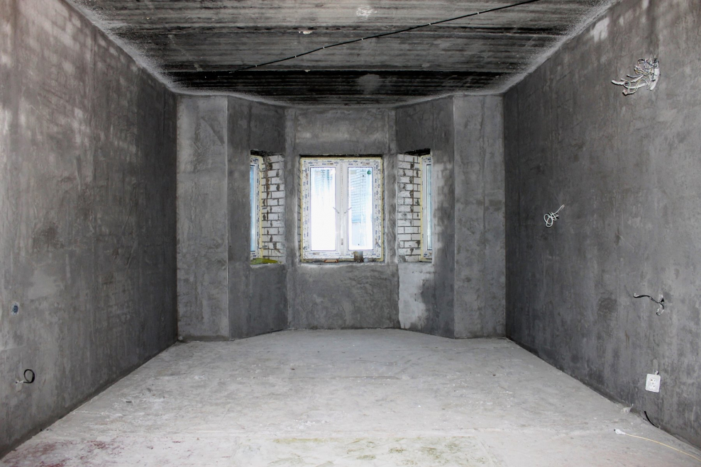 Квартира без черновой отделки