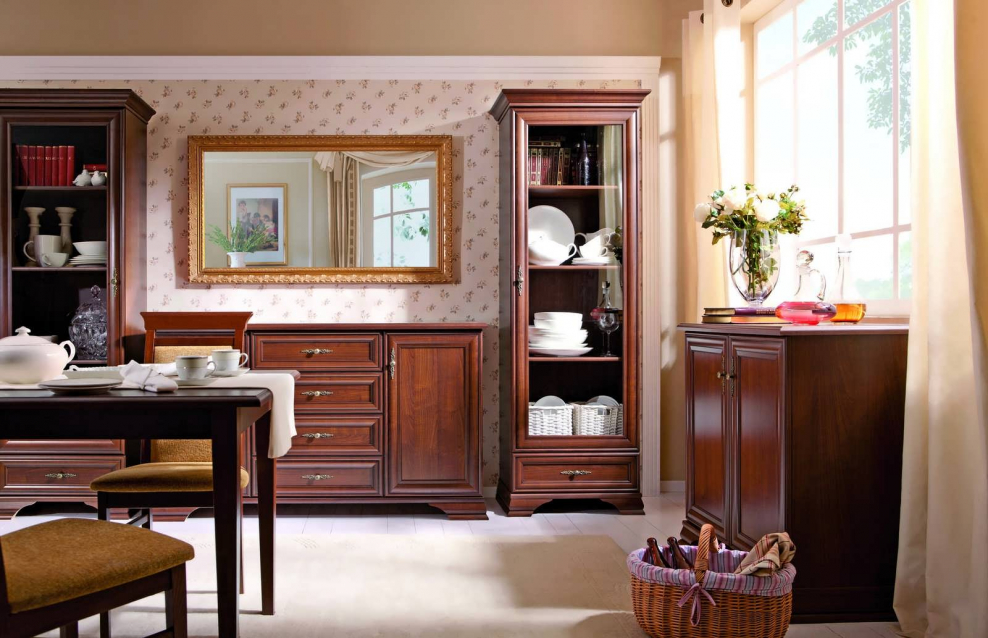 БРВ мебель Кентаки каштан