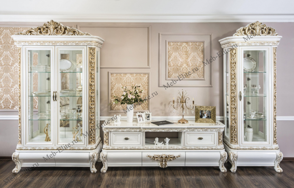 Эра мебель тумба ТВ Джоконда крем