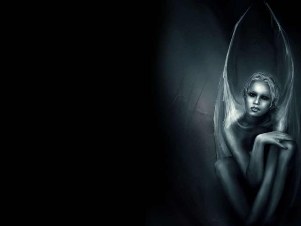 Женщина в темноте