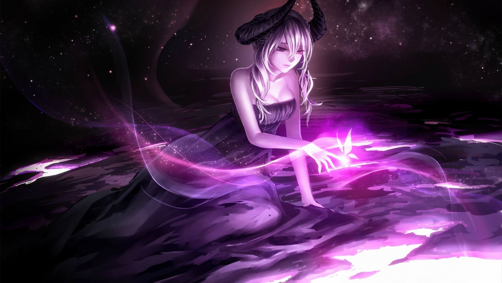 Арты в фиолетовых тонах