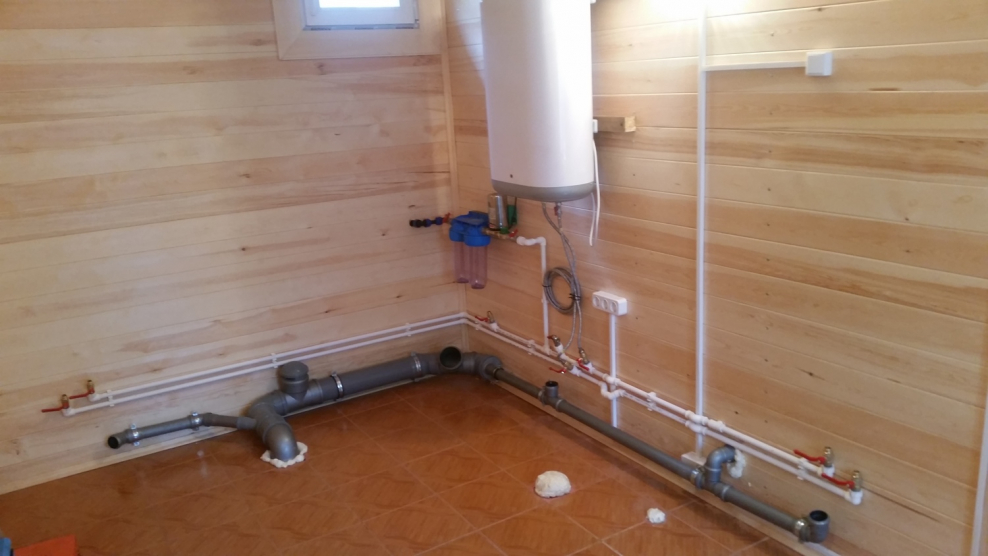 Разводка водопровода в частном доме