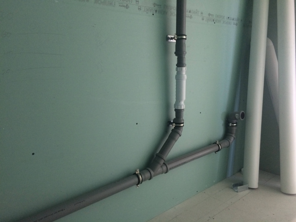 Разводка канализации по дому