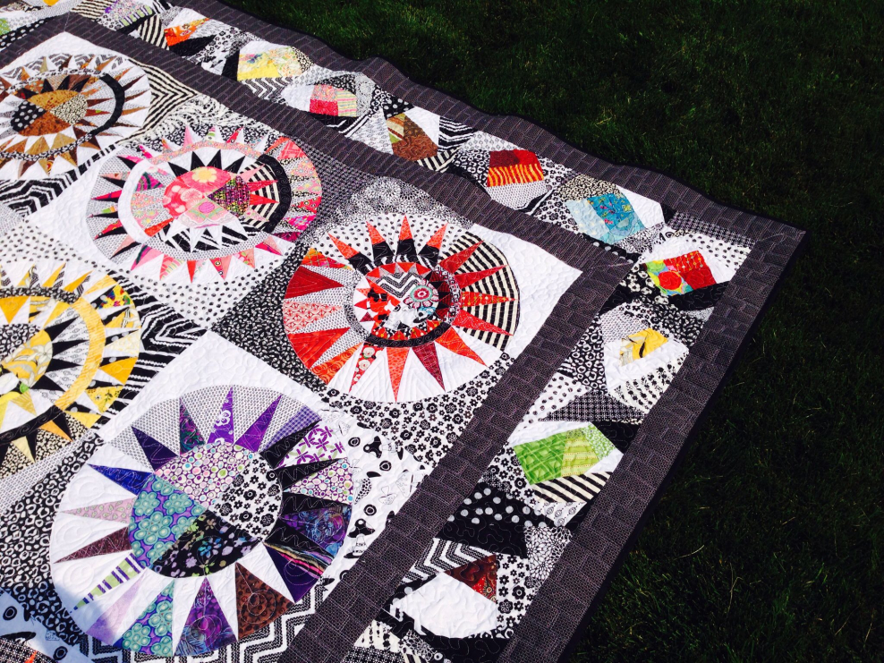 Блок пэчворк звезда Нью Йорка