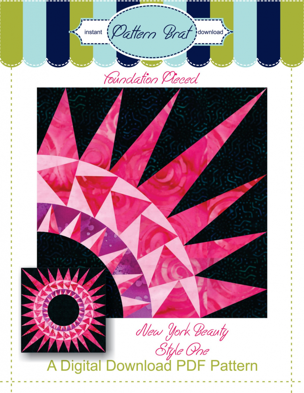 Пэчворк блок Твист мастер класс