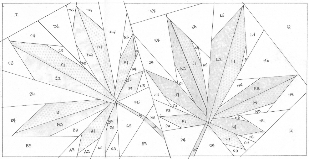 Нью Йорк Бьюти лоскутное шитье