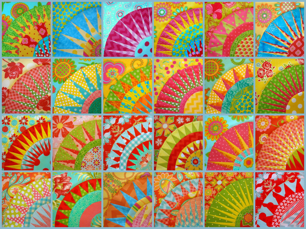 Лоскутный блок Стрекоза