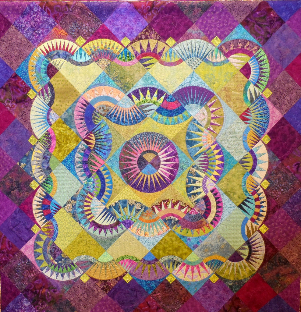 Гелла Чара лоскутное шитье блок Нью-Йорк Бьюти