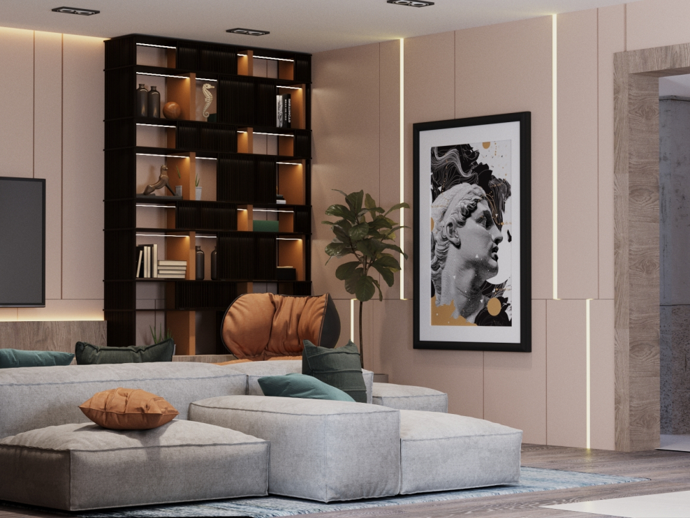 Прихожая для узкого коридора креативно