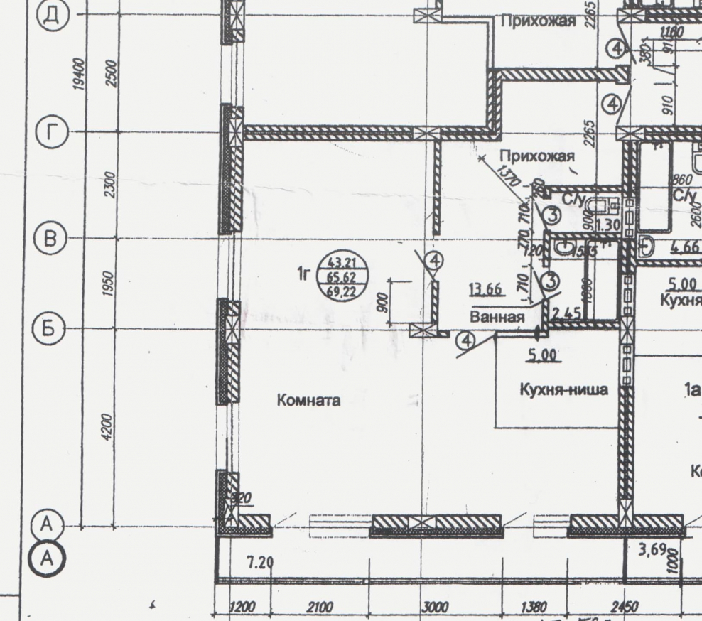 Квартиры со свободной планировкой схема