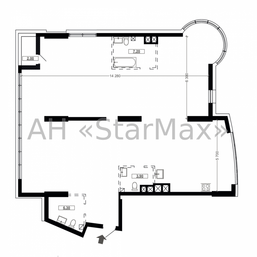 Свободный Тип планировки