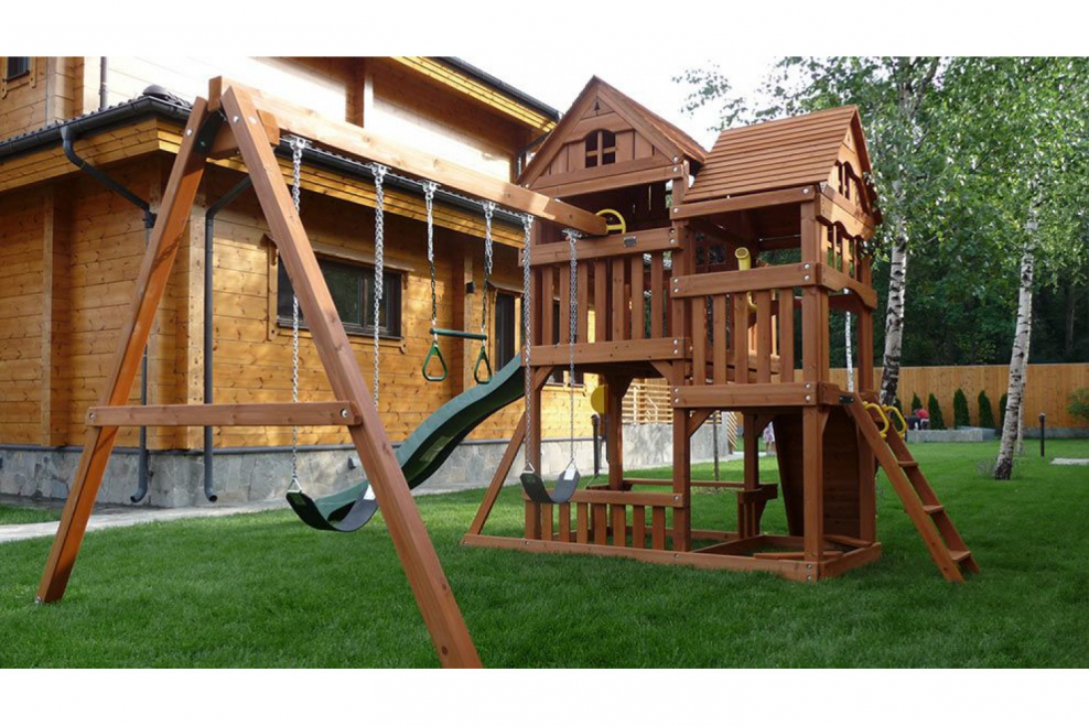 Детская игровая площадка 4 в 1