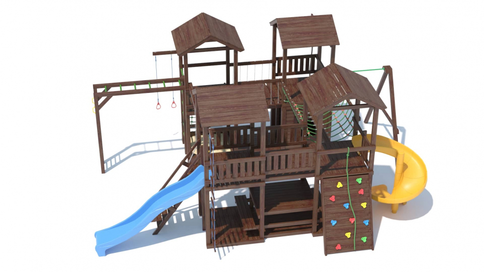 Современные детские площадки для дачи
