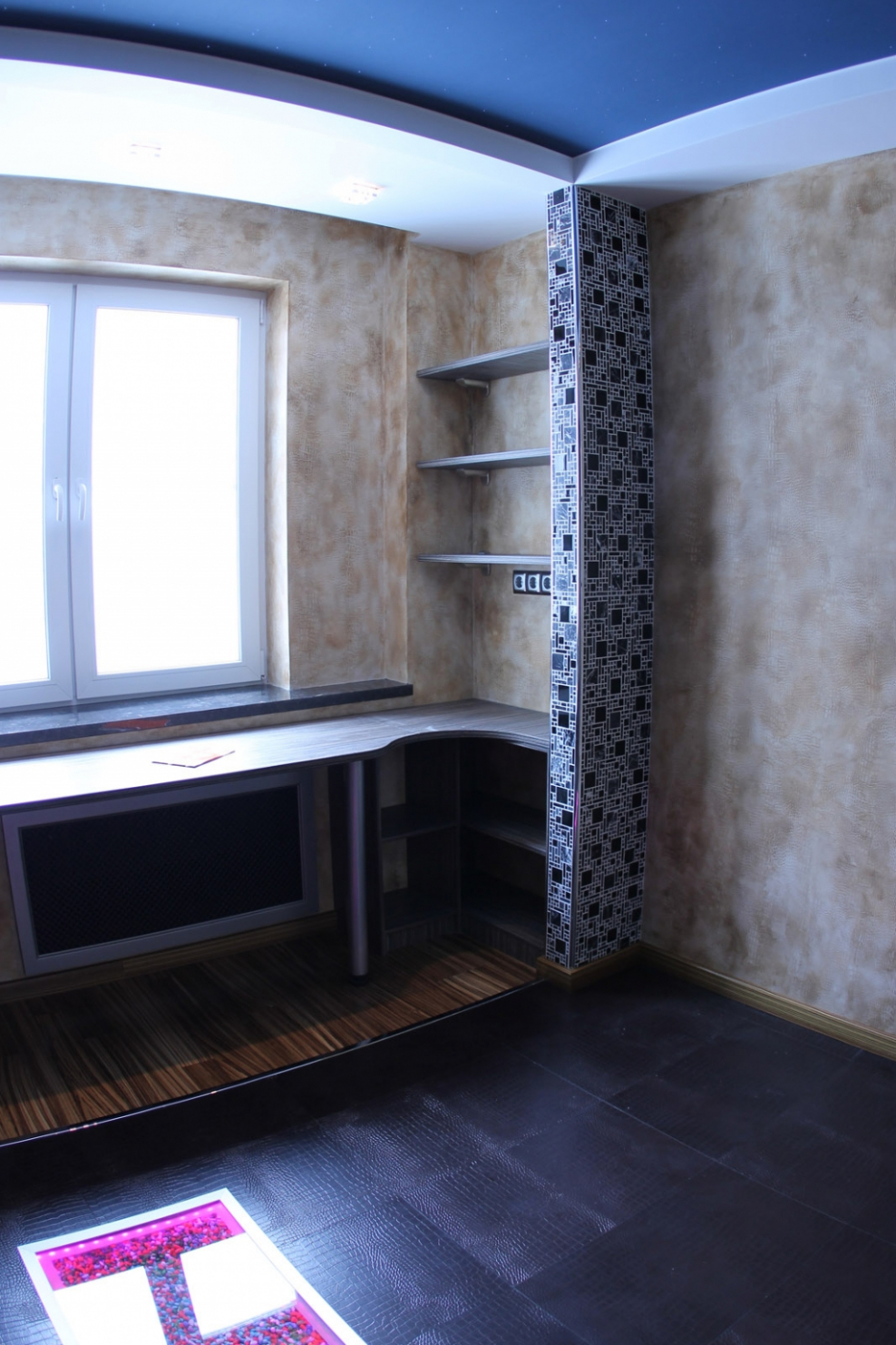 Вариант ремонта фасада здания