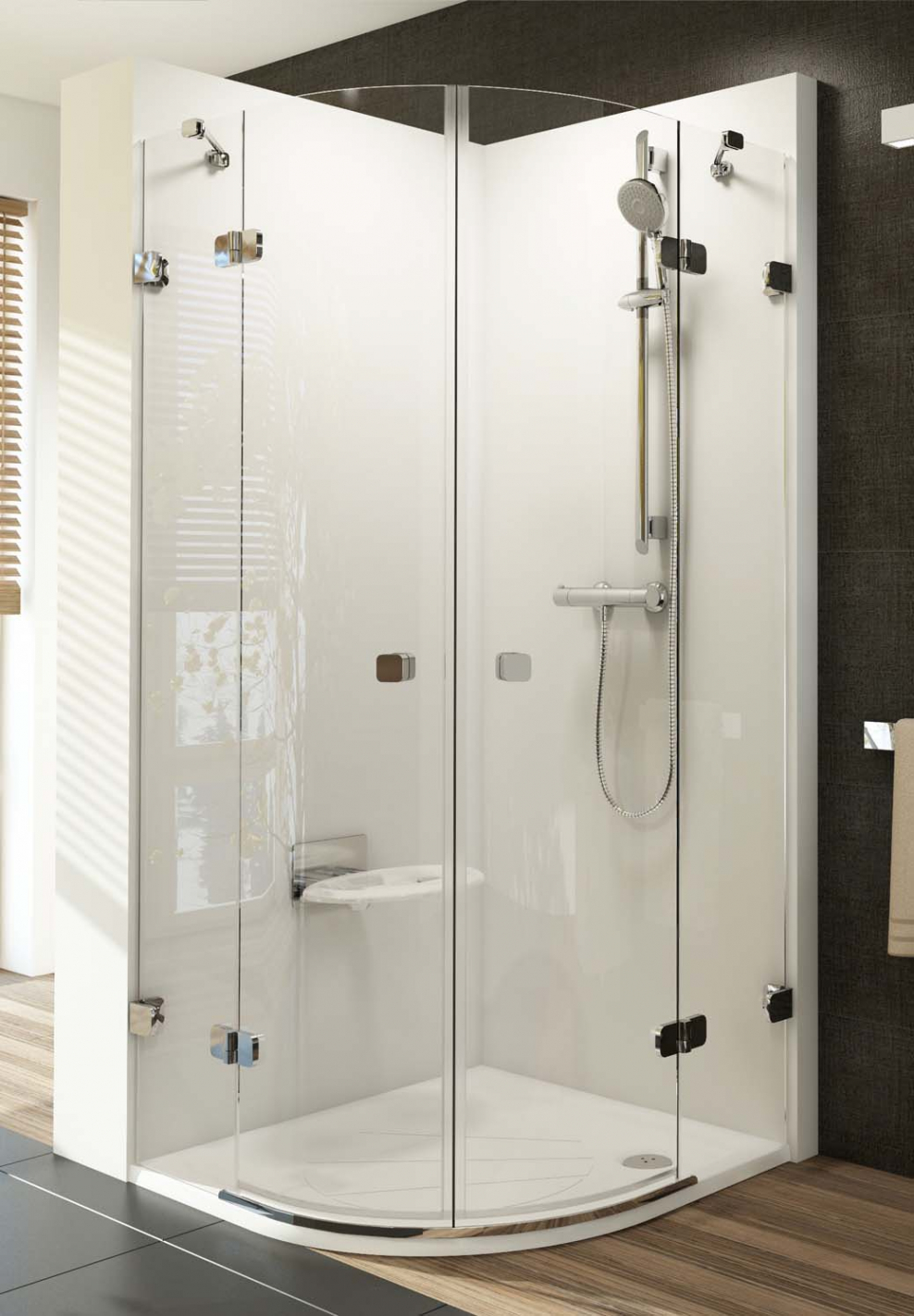 Ravak уголок душевой 80х80