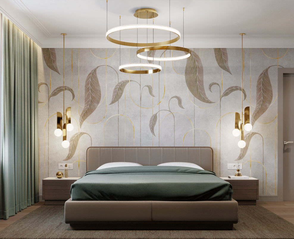 Стильная спальня в современном стиле
