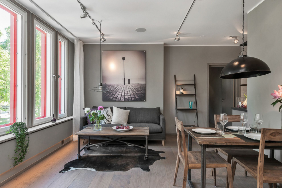 Интерьер квартиры 48 кв м