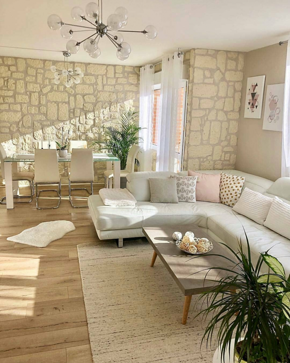 Интерьер дома гостиная просто и со вкусом