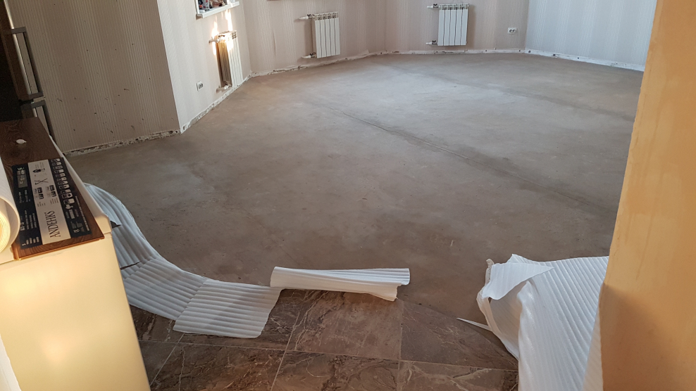 Наливной пол ламинат