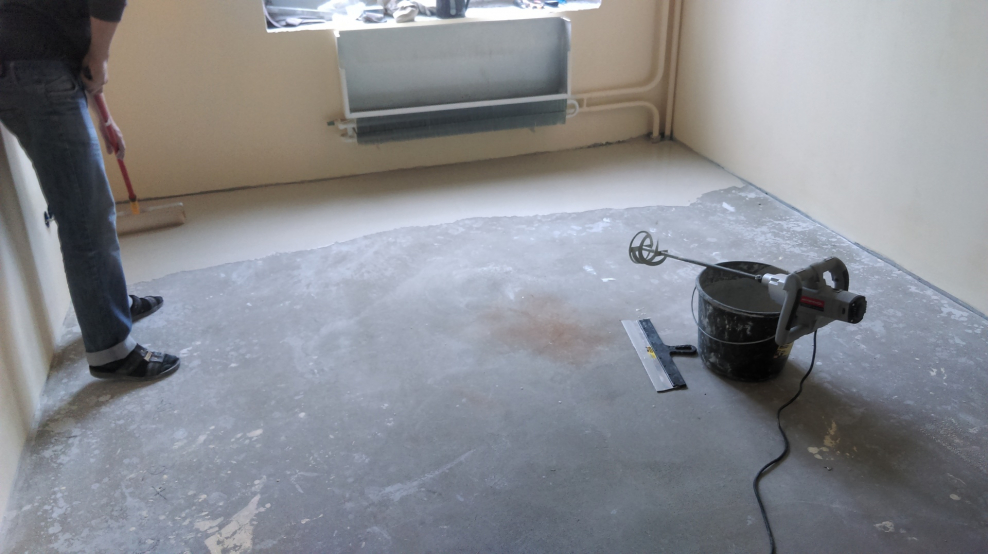 Армирование наливных полов