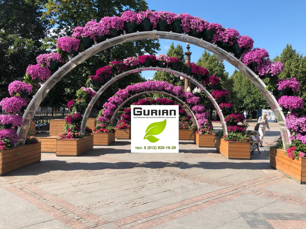 Конструкции для вертикального озеленения