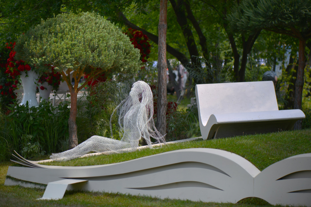 Ландшафт в парке Музеон