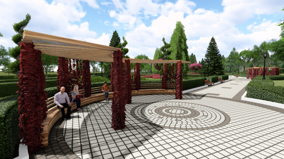 Пятигорск Комсомольский парк фонтан