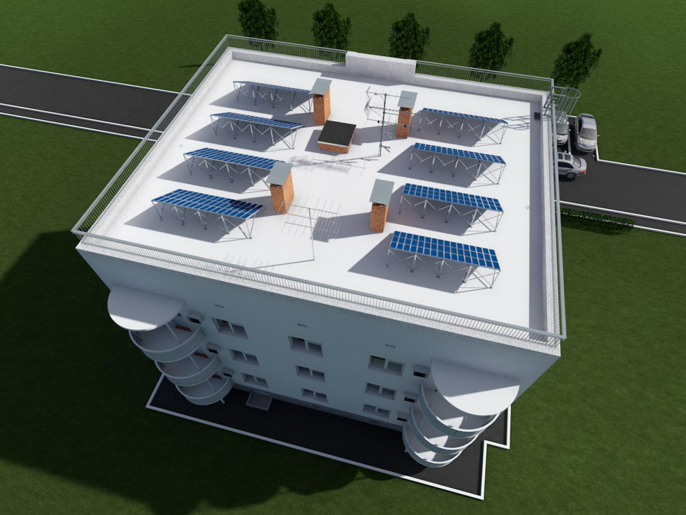 Проект трехэтажного отеля