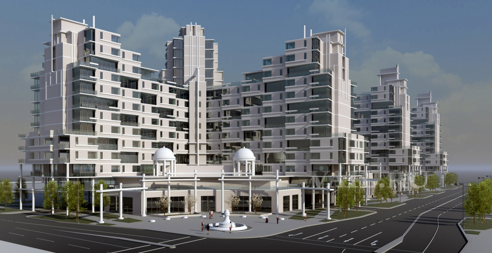 Жилой квартал в North York 2011