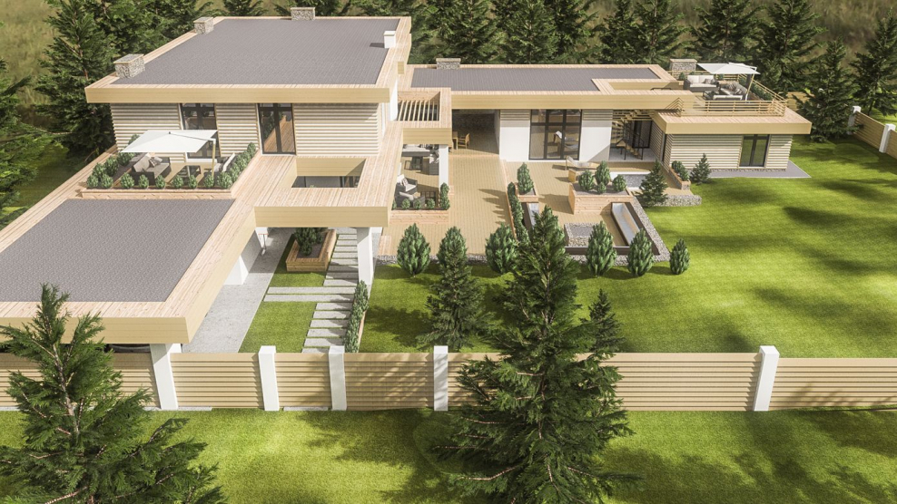 Разноуровневый дом