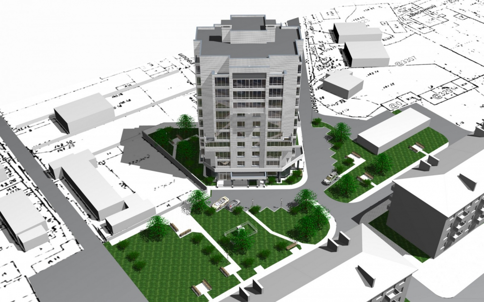 Эскизные проекты многоэтажных домов