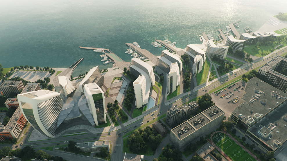 Новороссийск Хадид Новороссийск Заха проект