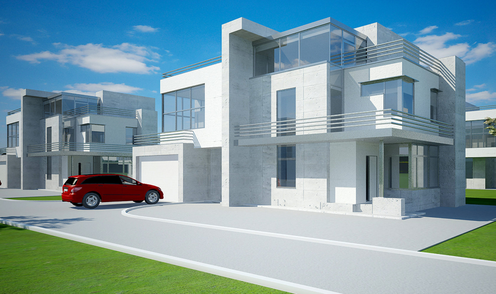 Проекты коттеджей в стиле конструктивизма