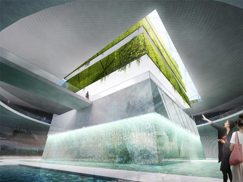 Проект павильона Росатома на ВДНХ