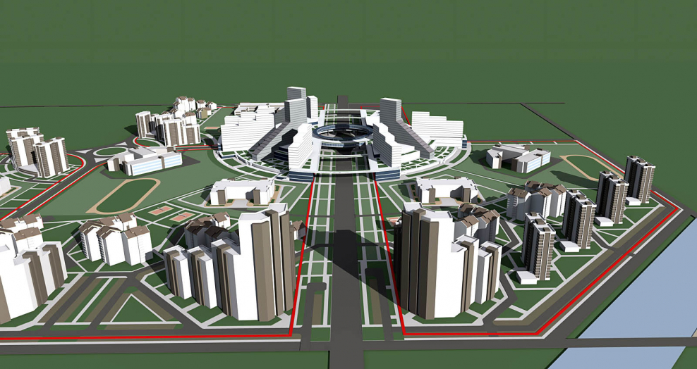 Застройка микрорайона