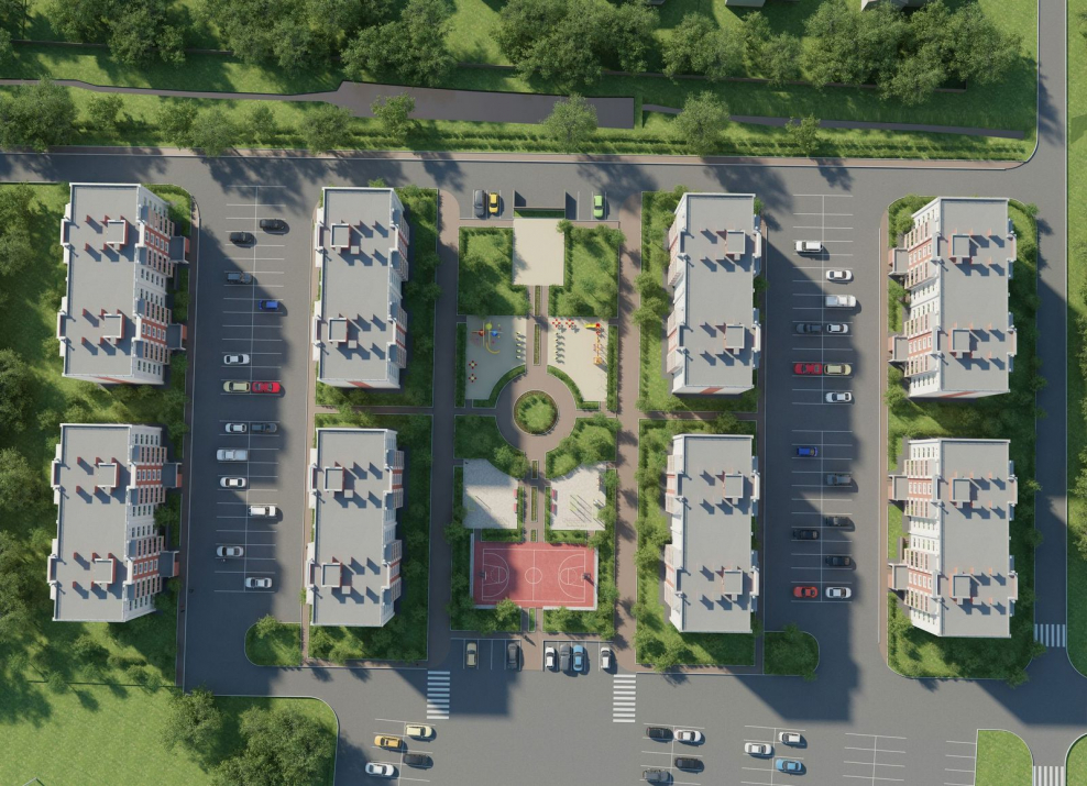 Малоэтажная жилая застройка генплан