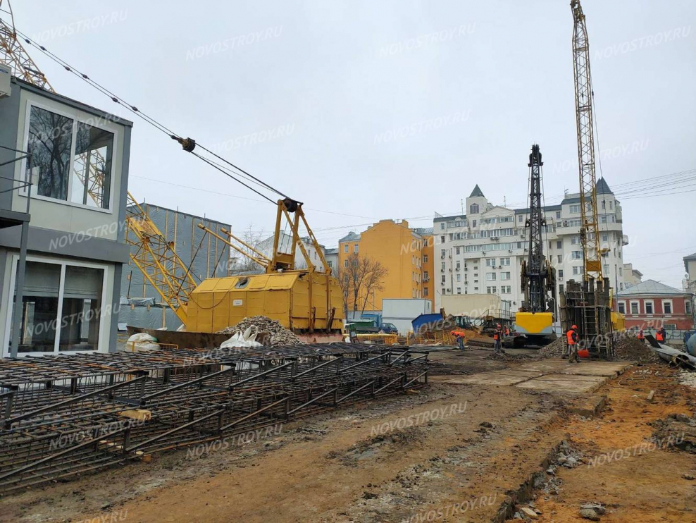 Клубный дом Тургенев ход строительства