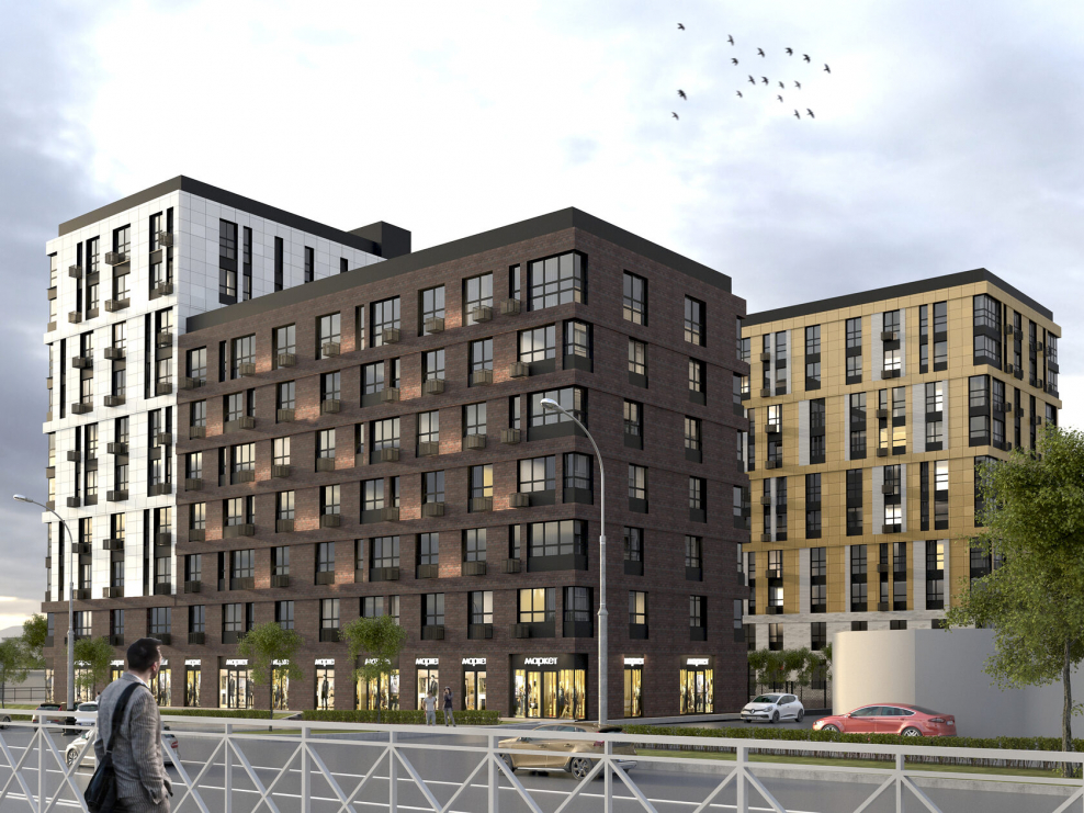 Остоженка сверху