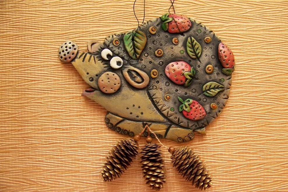 Пчелка из соленого теста