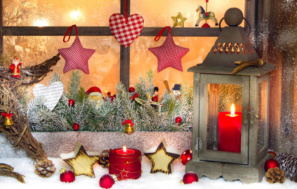 Декорации на Рождество
