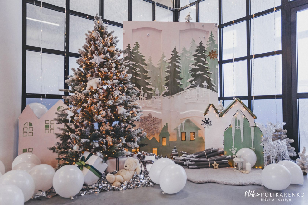 Новогодние фотозоны на улице