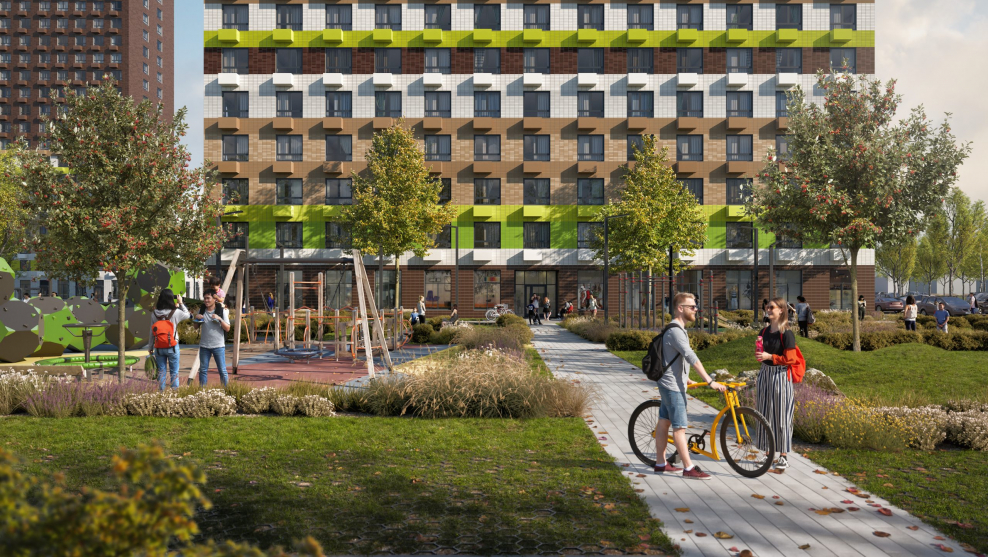 Пик Люблинский парк этапы застройки