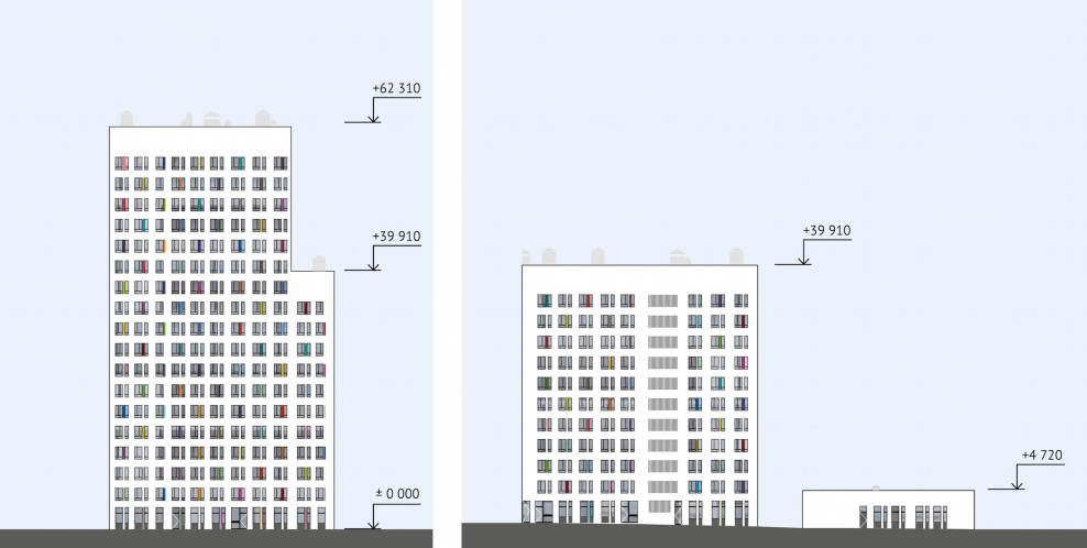 ЖК Грин парк фасад