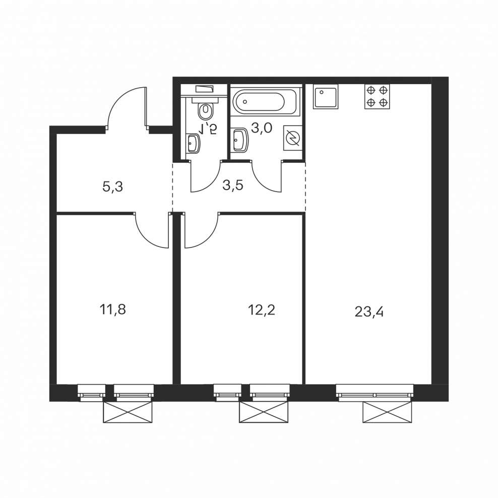 ЖК Люблинский парк блок 1