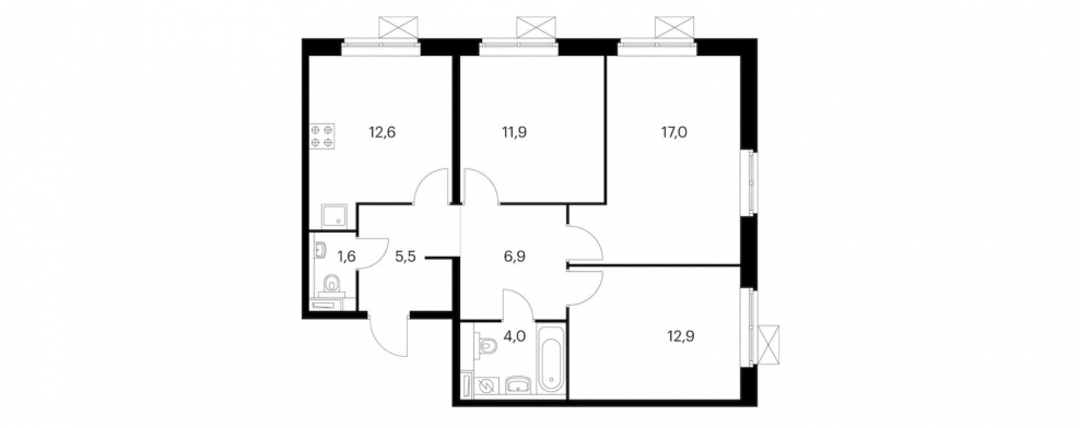 Планировка квартир Люблинский парк