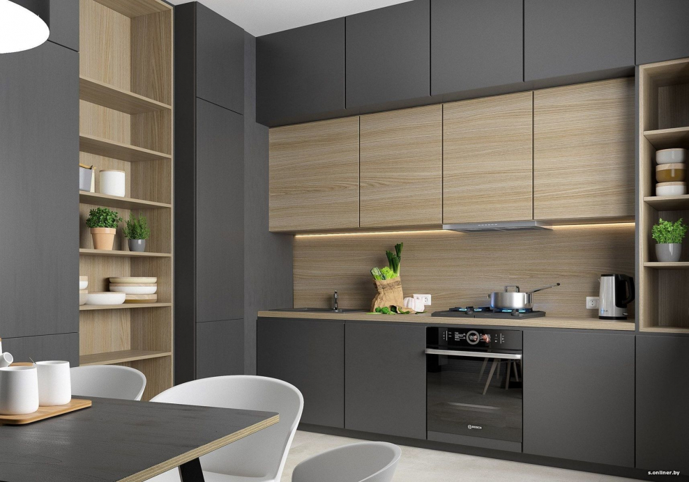 Кухонный гарнитур в стиле Контемпорари