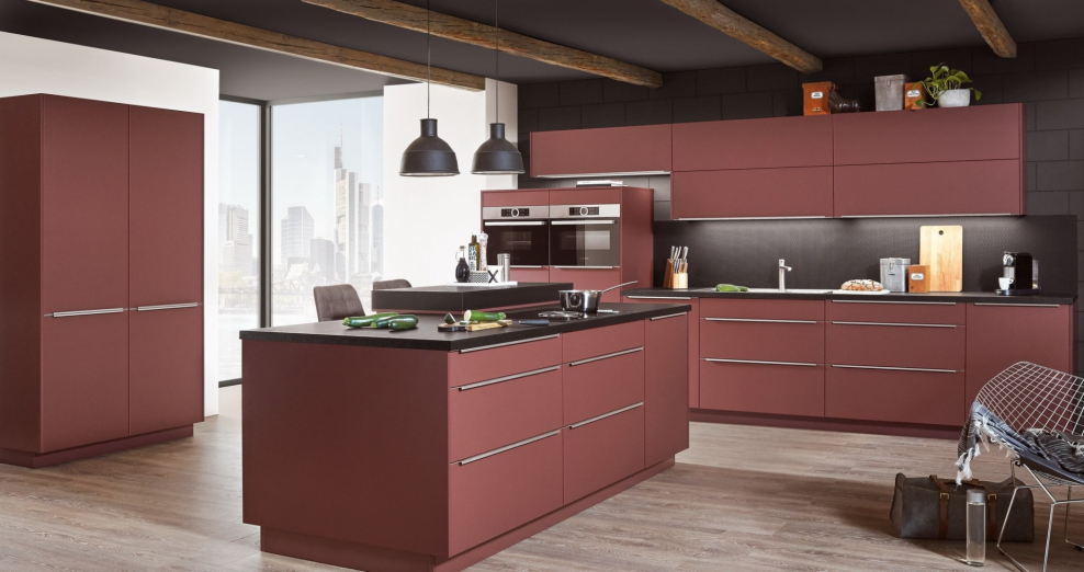 Nobilia кухни красный